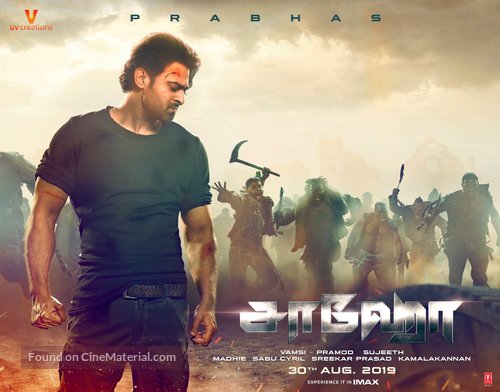 Saaho - Indian Movie Poster