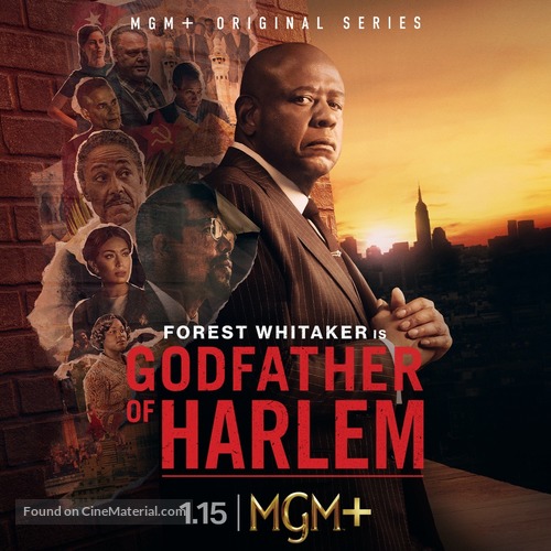 &quot;The Godfather of Harlem&quot; - Movie Poster