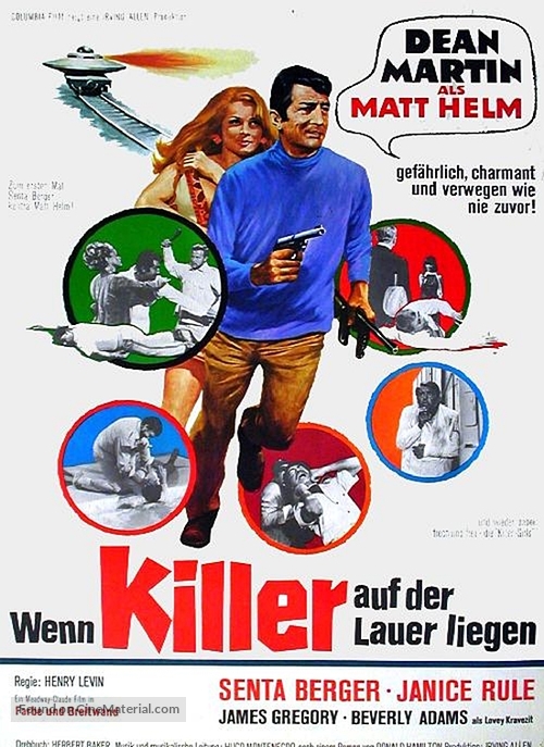 The Ambushers - German Movie Poster
