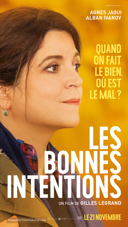 Les bonnes intentions - French Movie Poster