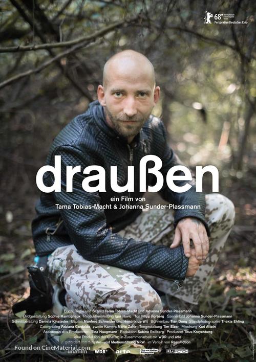 Drau&szlig;en - German Movie Poster