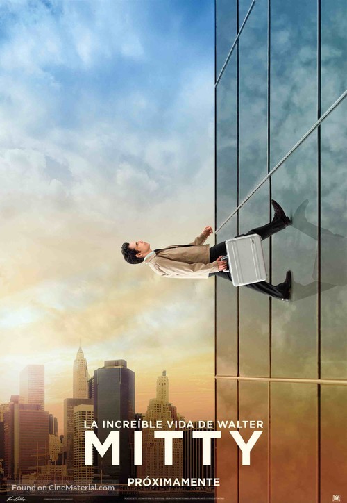 The Secret Life of Walter Mitty - Mexican Movie Poster