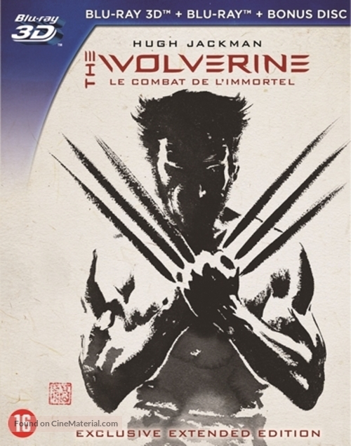 The Wolverine - Belgian Blu-Ray movie cover