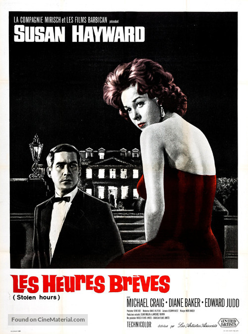 Stolen Hours - French Movie Poster