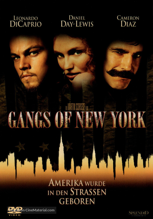 Gangs Of New York - German DVD movie cover