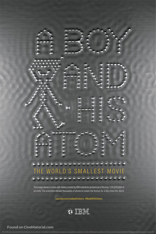 A Boy and His Atom: The World&#039;s Smallest Movie - Movie Poster