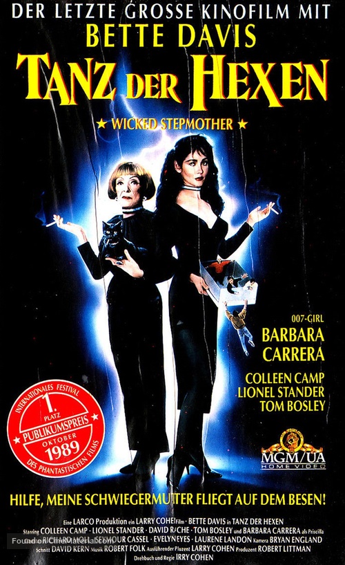 Wicked Stepmother - German VHS movie cover