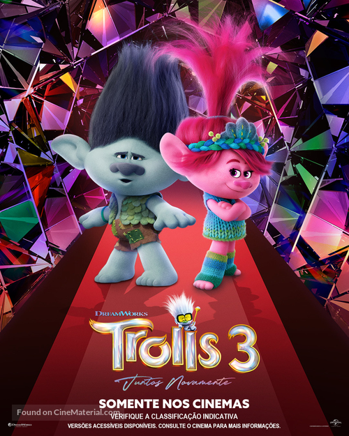 Trolls Band Together - Brazilian Movie Poster