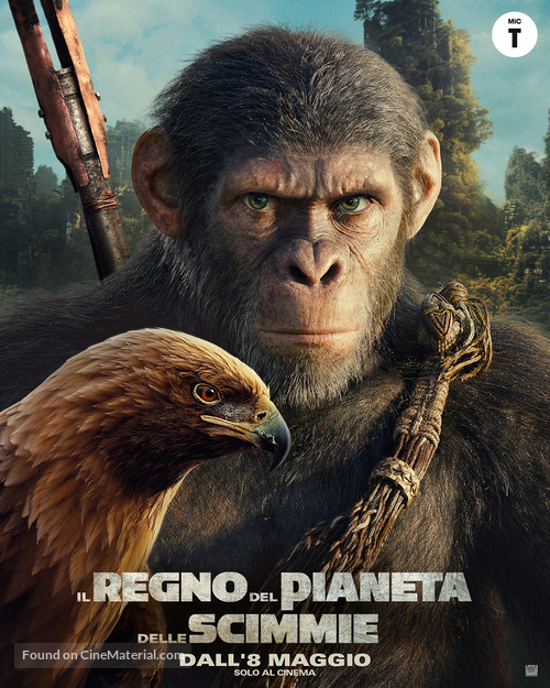 Kingdom of the Planet of the Apes - Italian Movie Poster