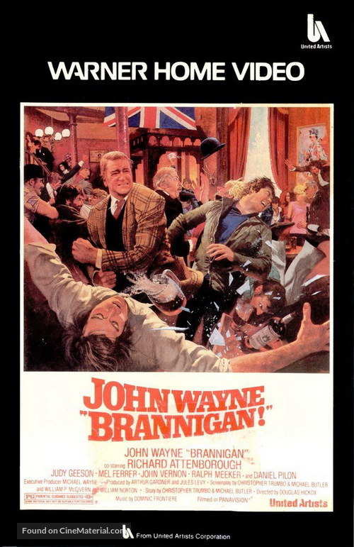 Brannigan - German VHS movie cover