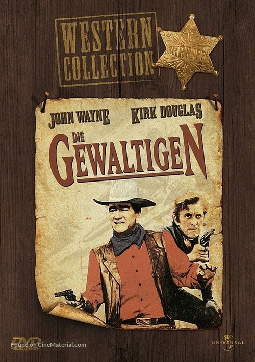 The War Wagon - German DVD movie cover
