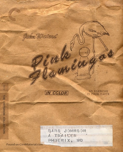 Pink Flamingos - Blu-Ray movie cover