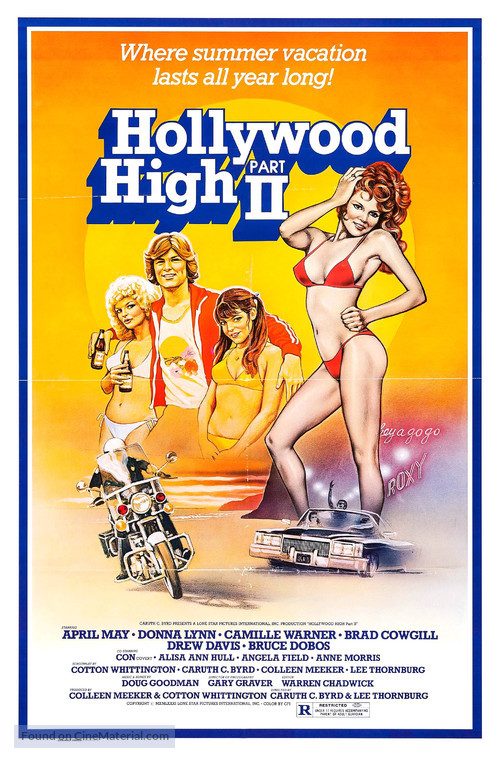 Hollywood High Part II - Movie Poster