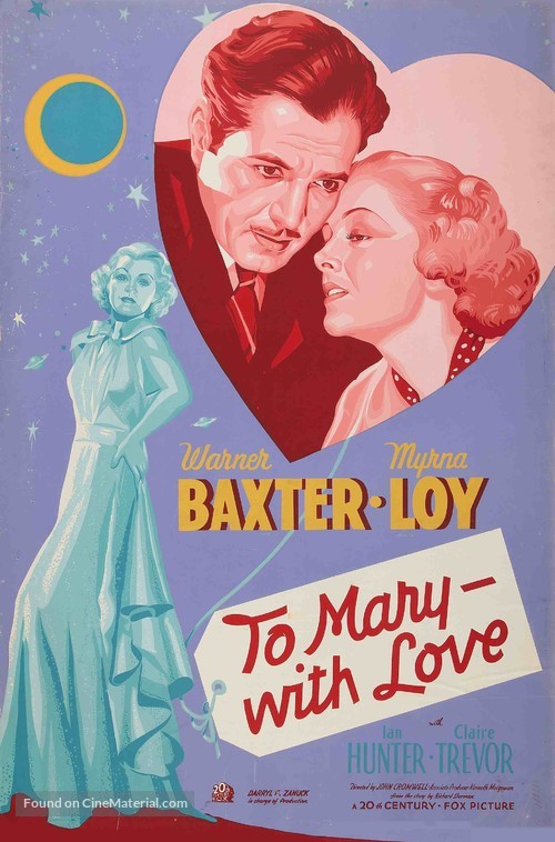 To Mary - with Love - Movie Poster