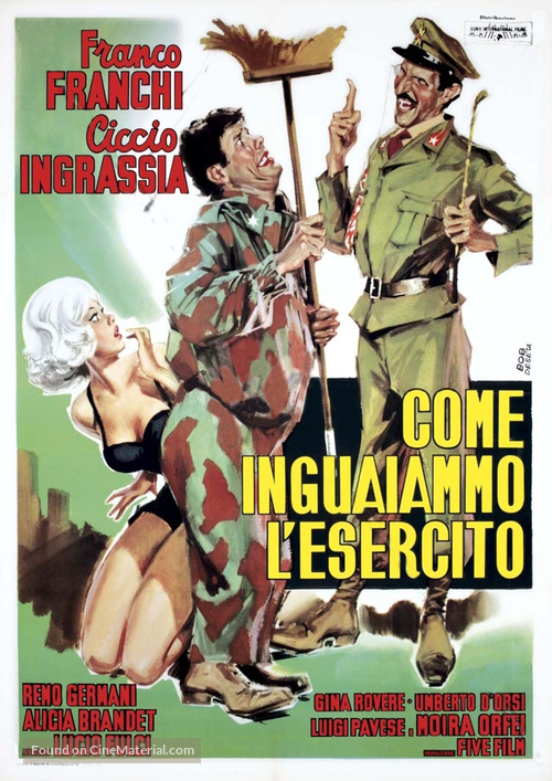 Come inguaiammo l&#039;esercito - Italian Movie Poster