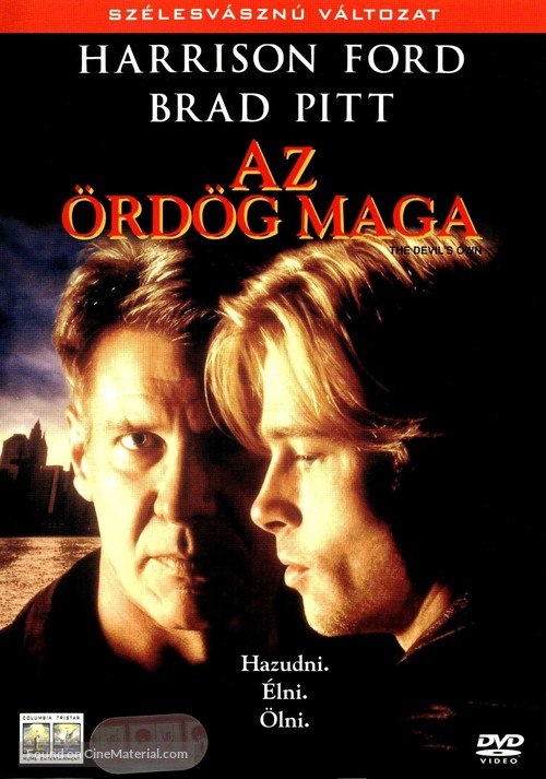 The Devil&#039;s Own - Hungarian DVD movie cover