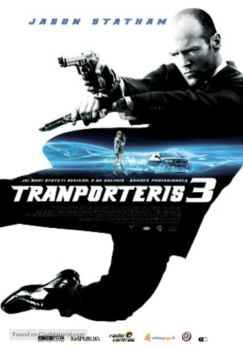 Transporter 3 - Lithuanian Movie Poster