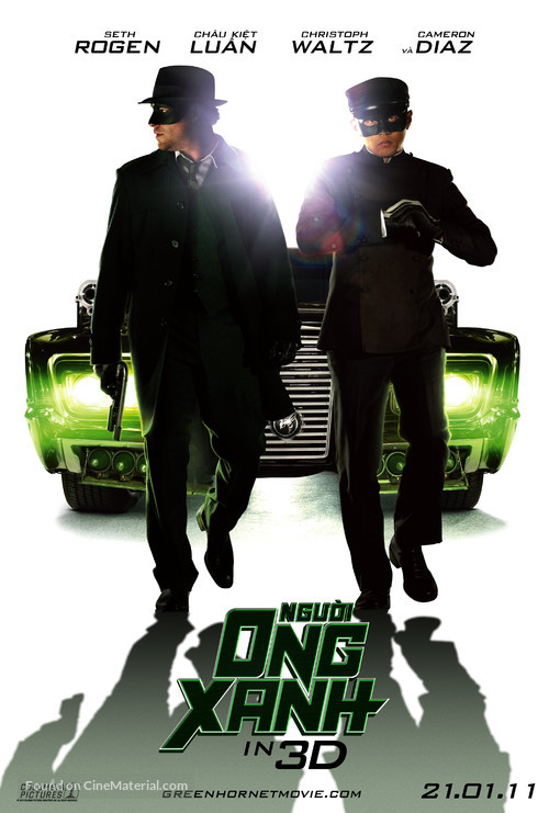 The Green Hornet - Vietnamese Movie Poster