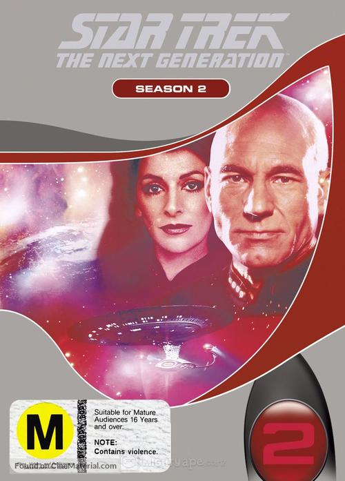 &quot;Star Trek: The Next Generation&quot; - New Zealand DVD movie cover