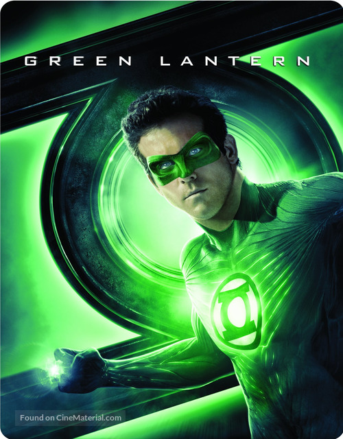 Green Lantern - German Blu-Ray movie cover