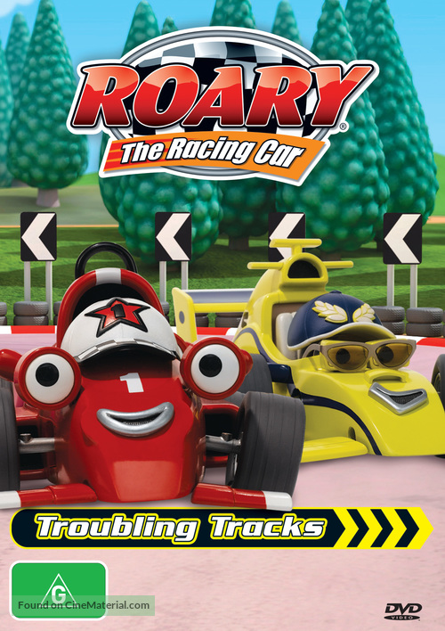 &quot;Roary the Racing Car&quot; - Australian DVD movie cover