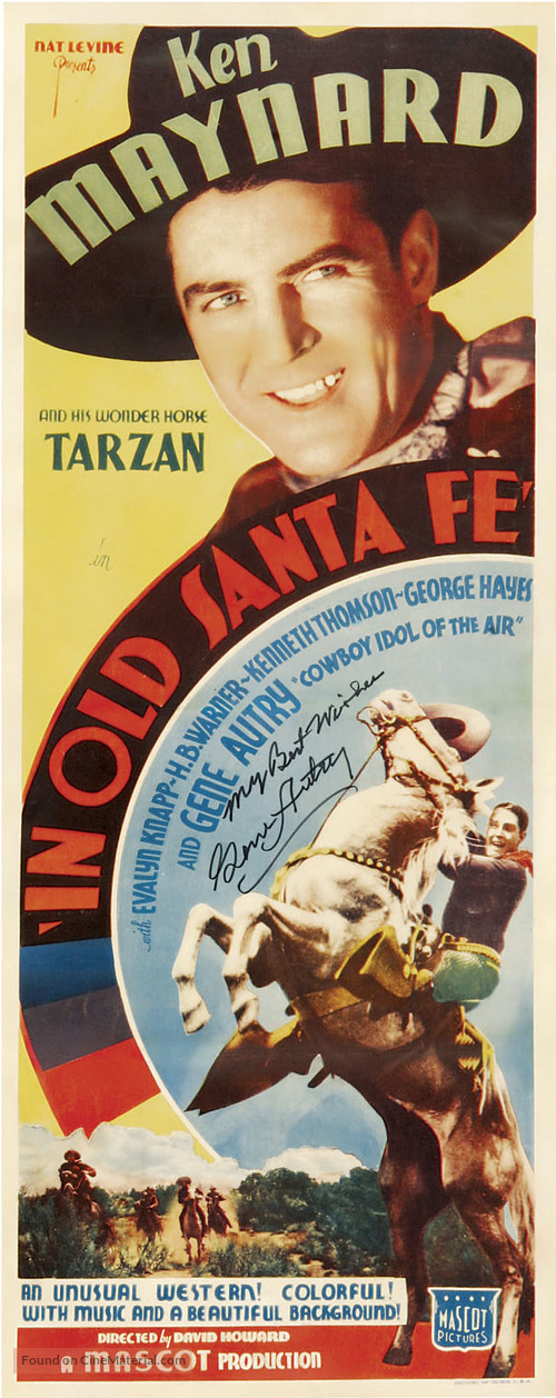 In Old Santa Fe - Movie Poster