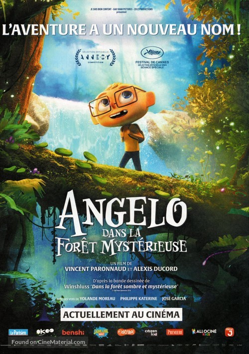 Angelo dans la for&ecirc;t myst&eacute;rieuse - French Movie Poster