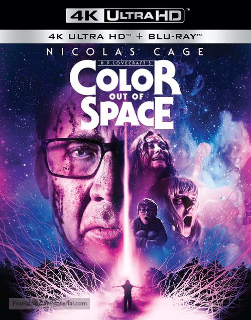 Color Out of Space - Blu-Ray movie cover