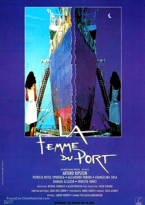 La mujer del puerto - French Movie Poster