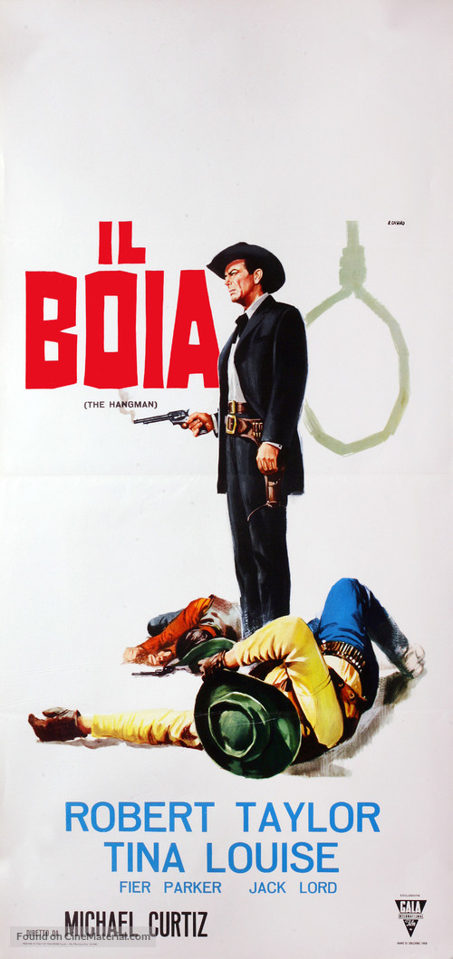The Hangman - Italian Movie Poster