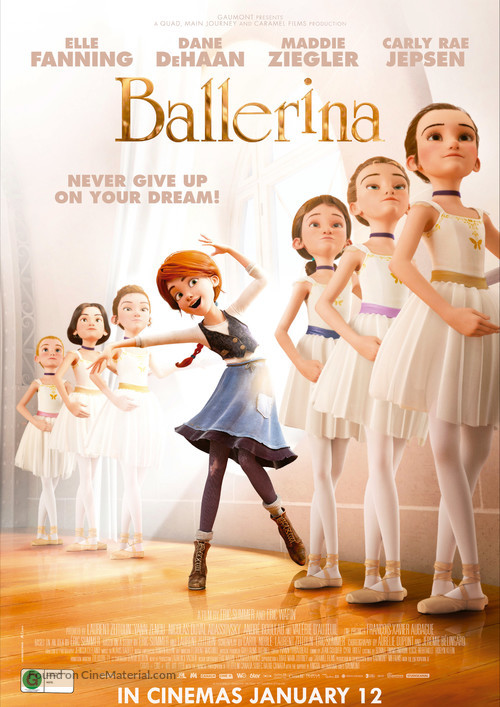 Ballerina - New Zealand Movie Poster