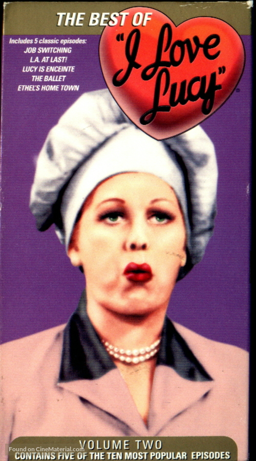 &quot;I Love Lucy&quot; - VHS movie cover