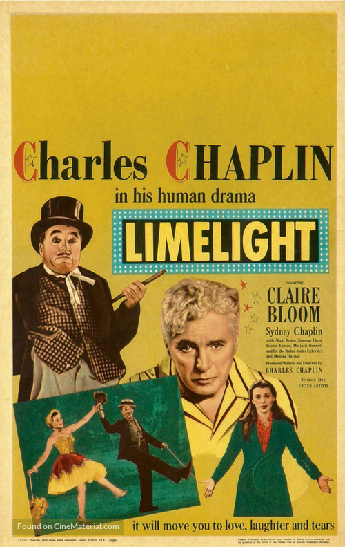 Limelight - Theatrical movie poster