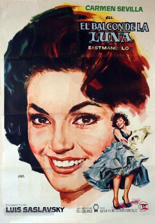 El balc&oacute;n de la Luna - Spanish Movie Poster