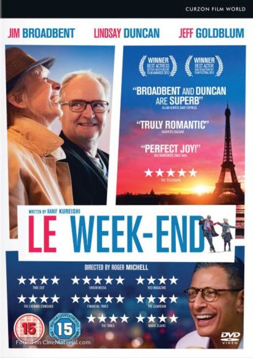Le Week-End - British Blu-Ray movie cover