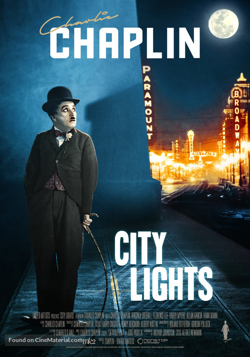 City Lights - Swedish Movie Poster