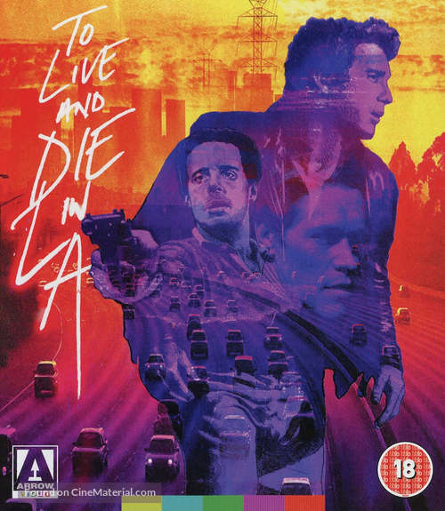 To Live and Die in L.A. - British Movie Cover