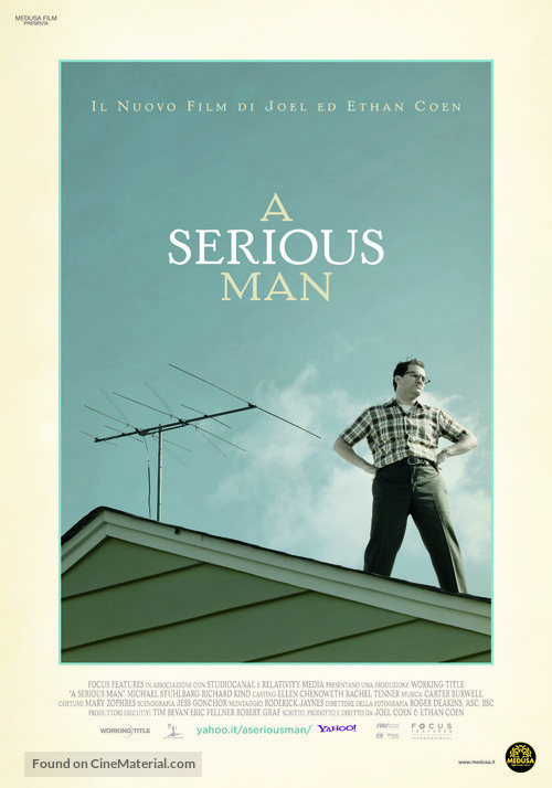 A Serious Man - Italian Movie Poster