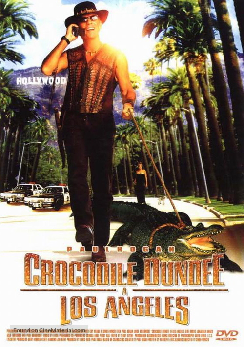 Crocodile Dundee in Los Angeles - French Movie Cover