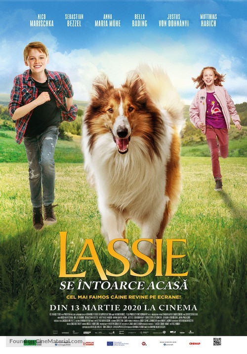 Lassie - Eine abenteuerliche Reise - Romanian Movie Poster