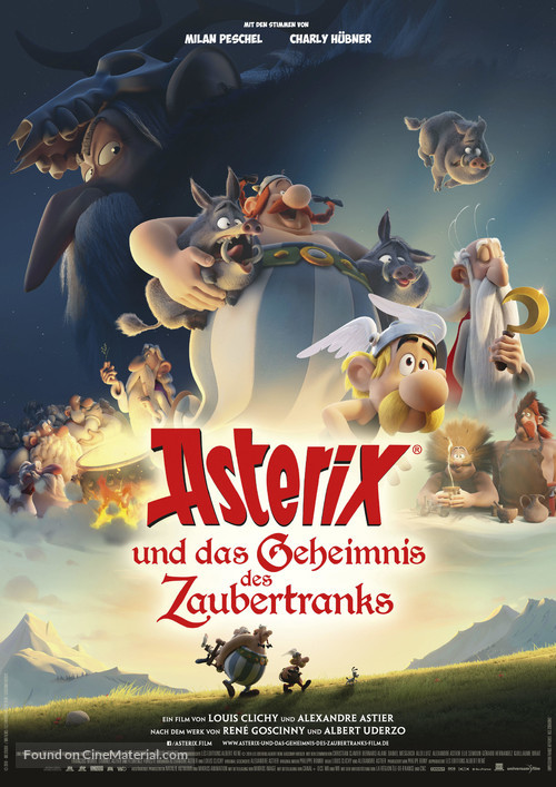 Ast&eacute;rix: Le secret de la potion magique - German Movie Poster