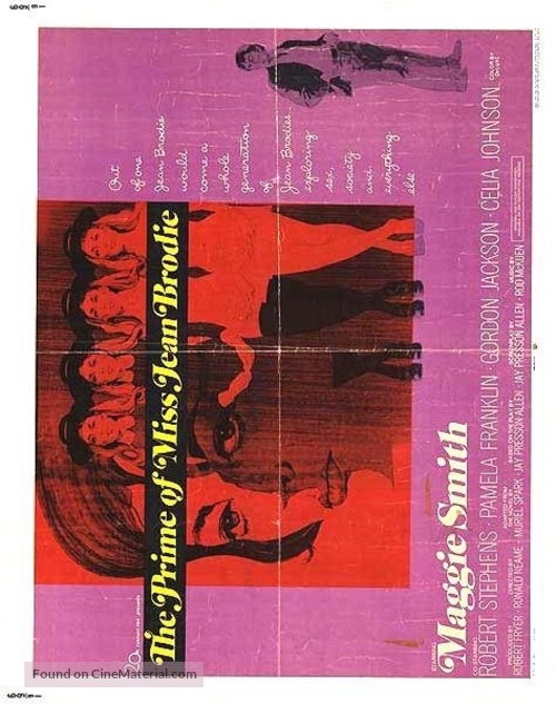 The Prime of Miss Jean Brodie - British Movie Poster