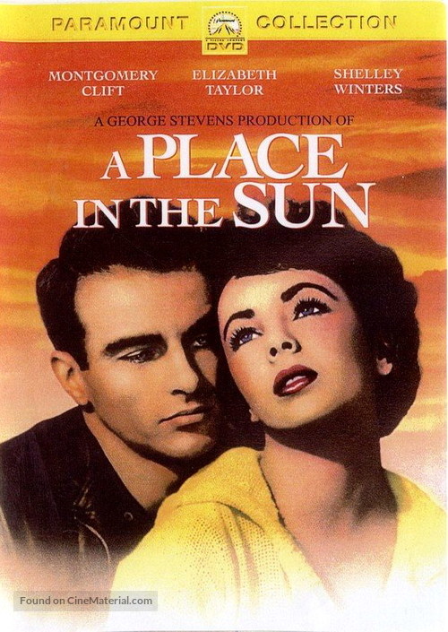 A Place in the Sun - DVD movie cover