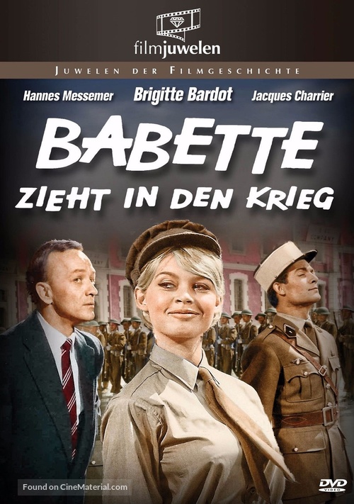 Babette s&#039;en va-t-en guerre - German DVD movie cover