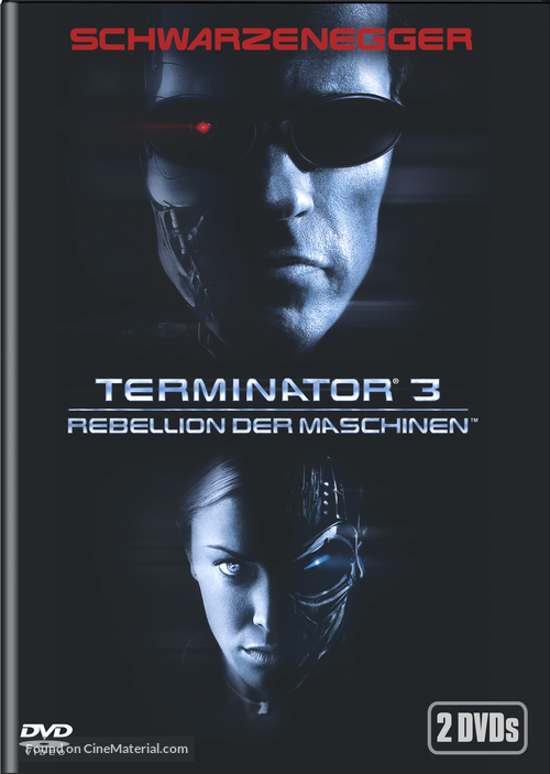 Terminator 3: Rise of the Machines - German Movie Cover