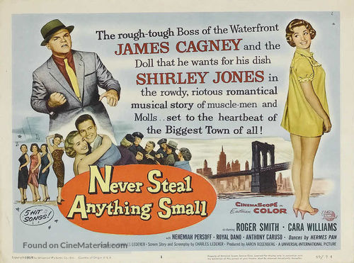 Never Steal Anything Small - Movie Poster