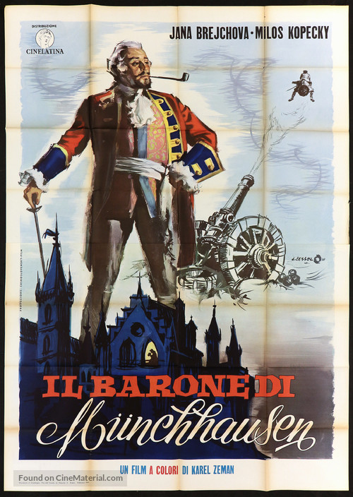 Baron Pr&aacute;sil - Italian Movie Poster