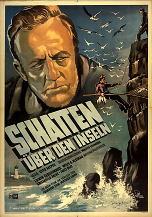Schatten &uuml;ber den Inseln - German Movie Poster