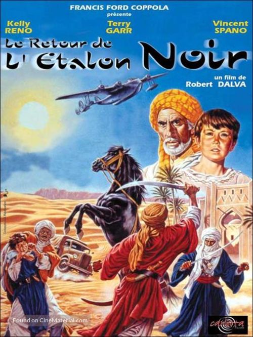 The Black Stallion Returns - French DVD movie cover