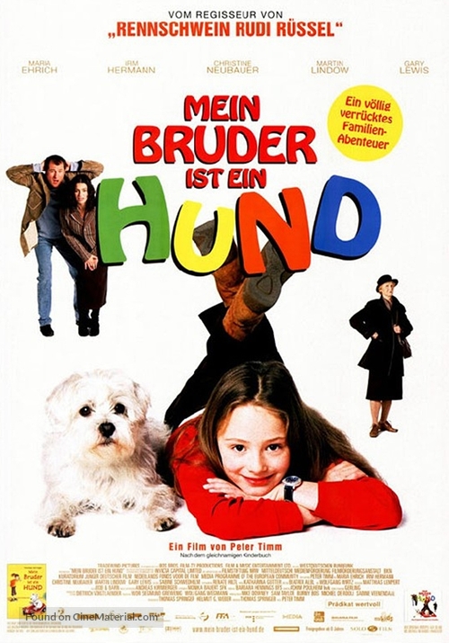 Mein Bruder ist ein Hund - German Movie Poster